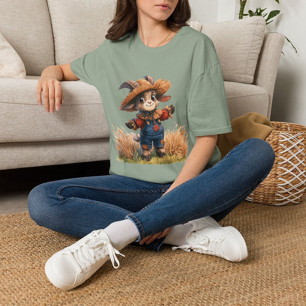 Thumbnail: Goat Scarecrow T-Shirt