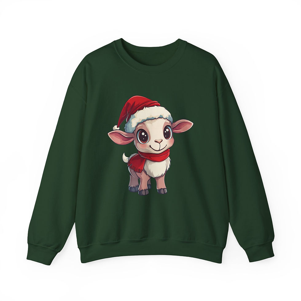 Christmas Goat Sweatshirt