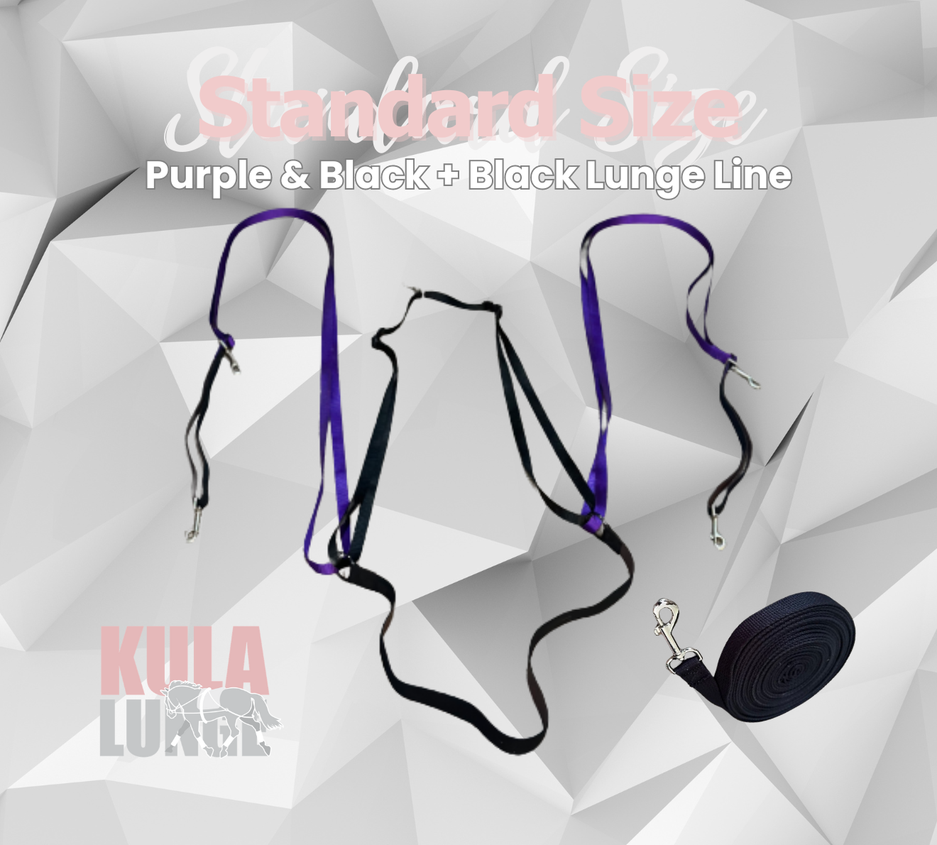 Kula Lunge Purple Standard + Black Lunge Line