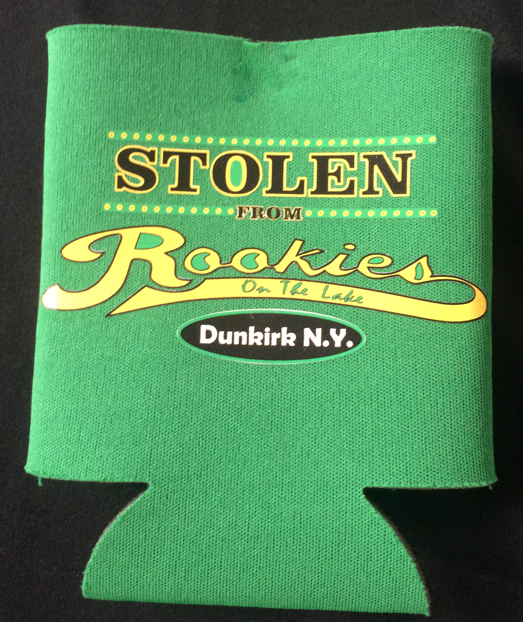 Stolen from Rookies Koozie