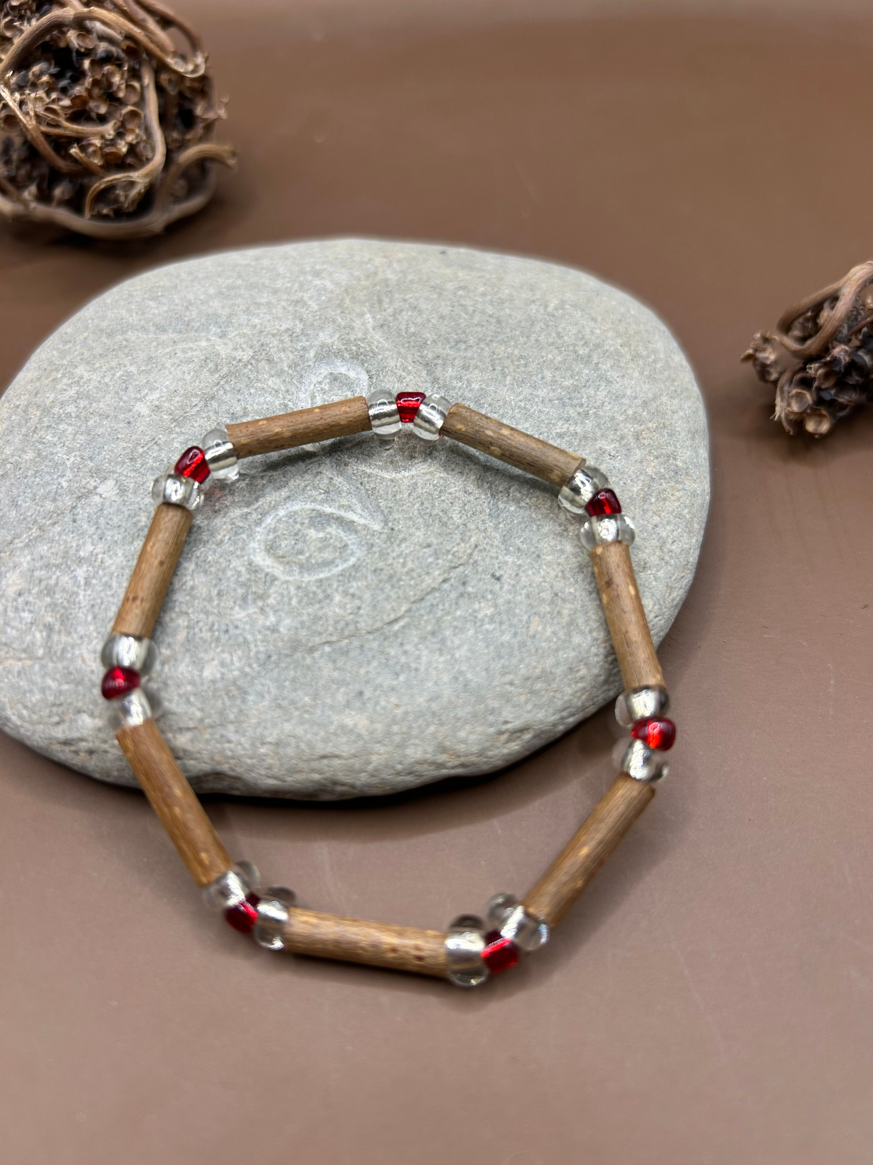 bracelet noisetier artisanal (diamètre 5.5cm)