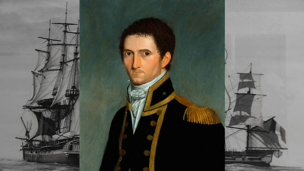 Presentation of Copy of Matthew Flinders Book