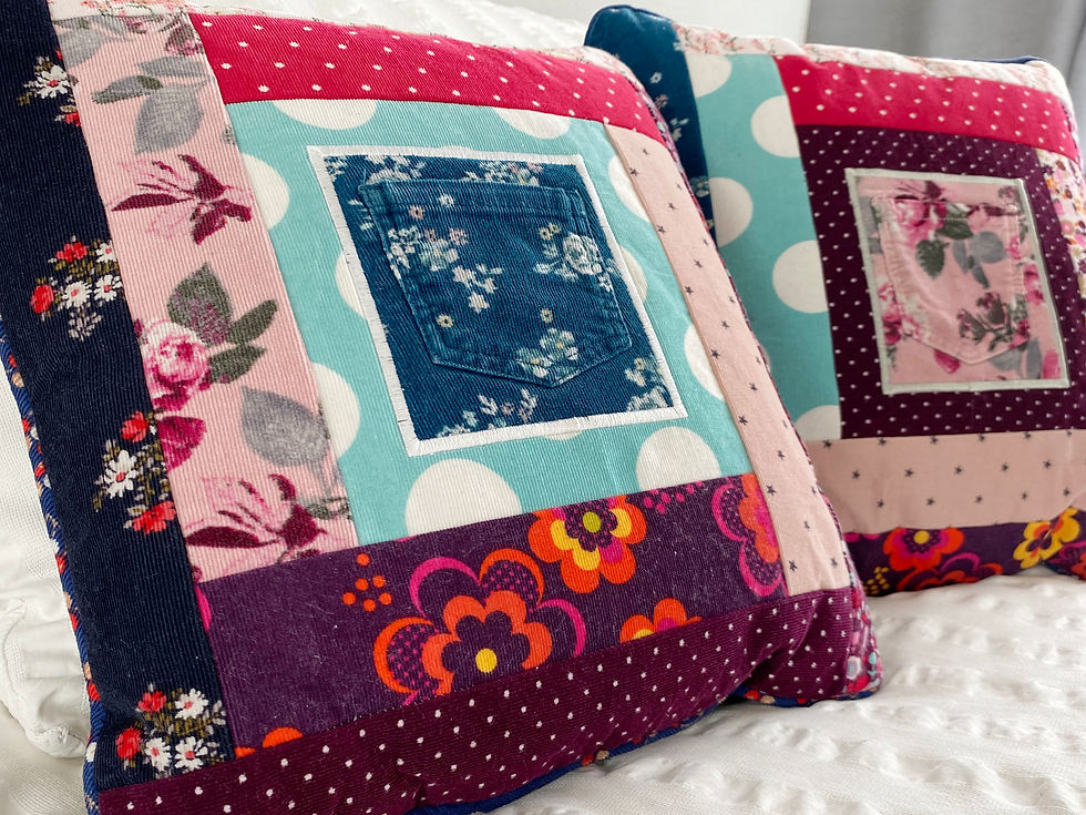 Non-Personalised Baby Patchwork Cushions