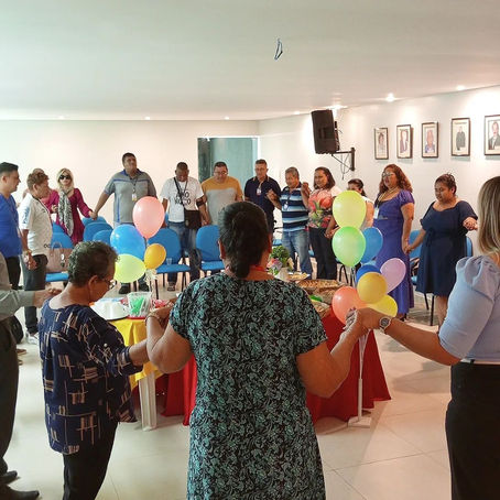 Comemoração dos aniversariantes do mês de Março.