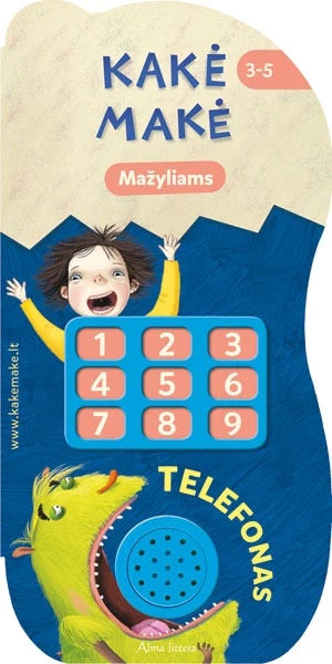 Book with sounds-Kakė Makė. Telefonas.