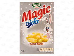 MAGIC sweet glazed corn puffs stick 150g