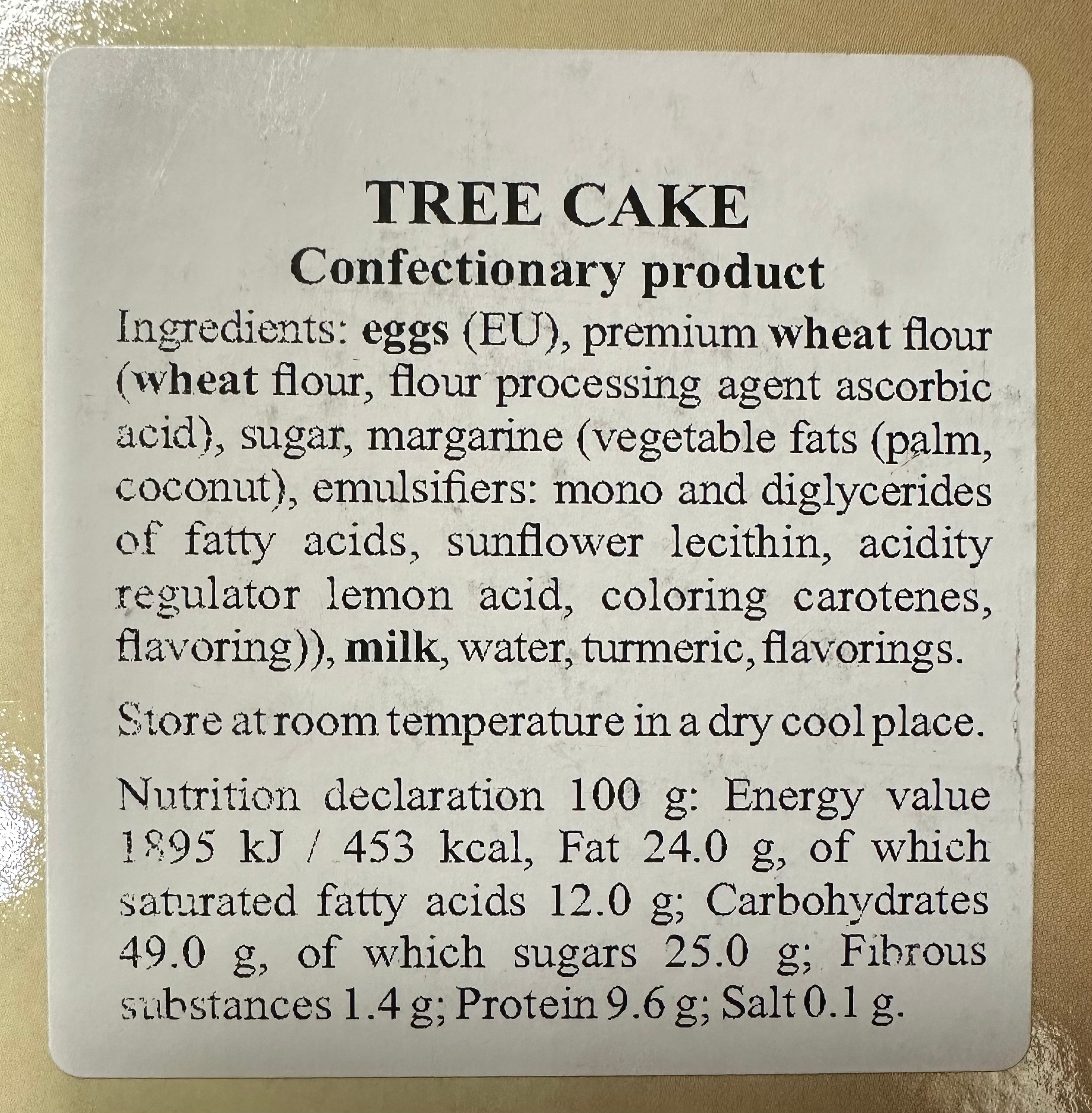 Tree cake ROMNESA 1kg