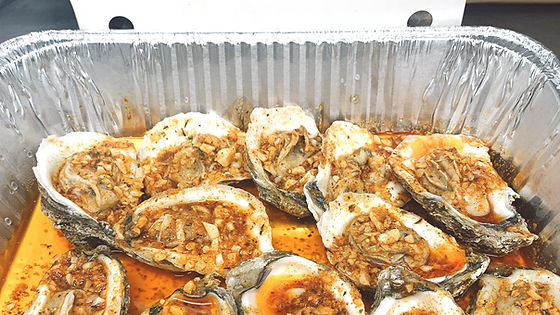 Steamed Oysters