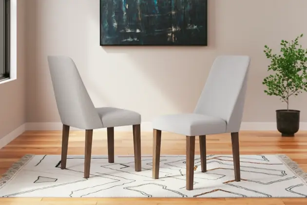 Thumbnail: Lyncott Dining Table and 4 Chairs