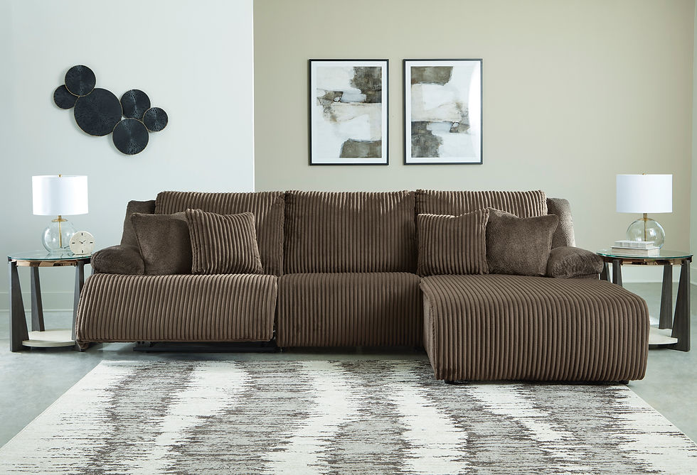 Thumbnail: Top Tier 3-Piece Reclining Sectional