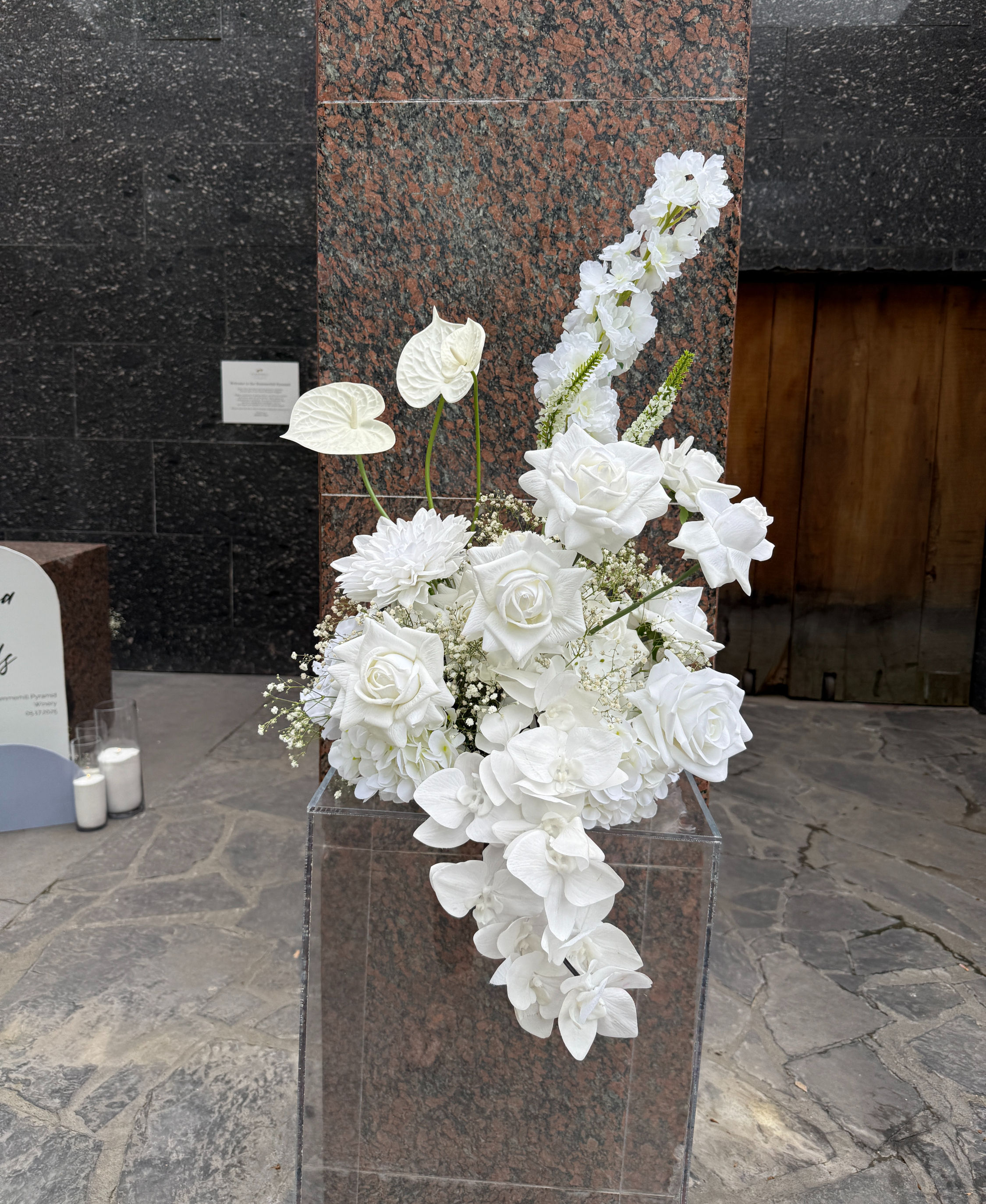 Pedestal Floral Arrangements