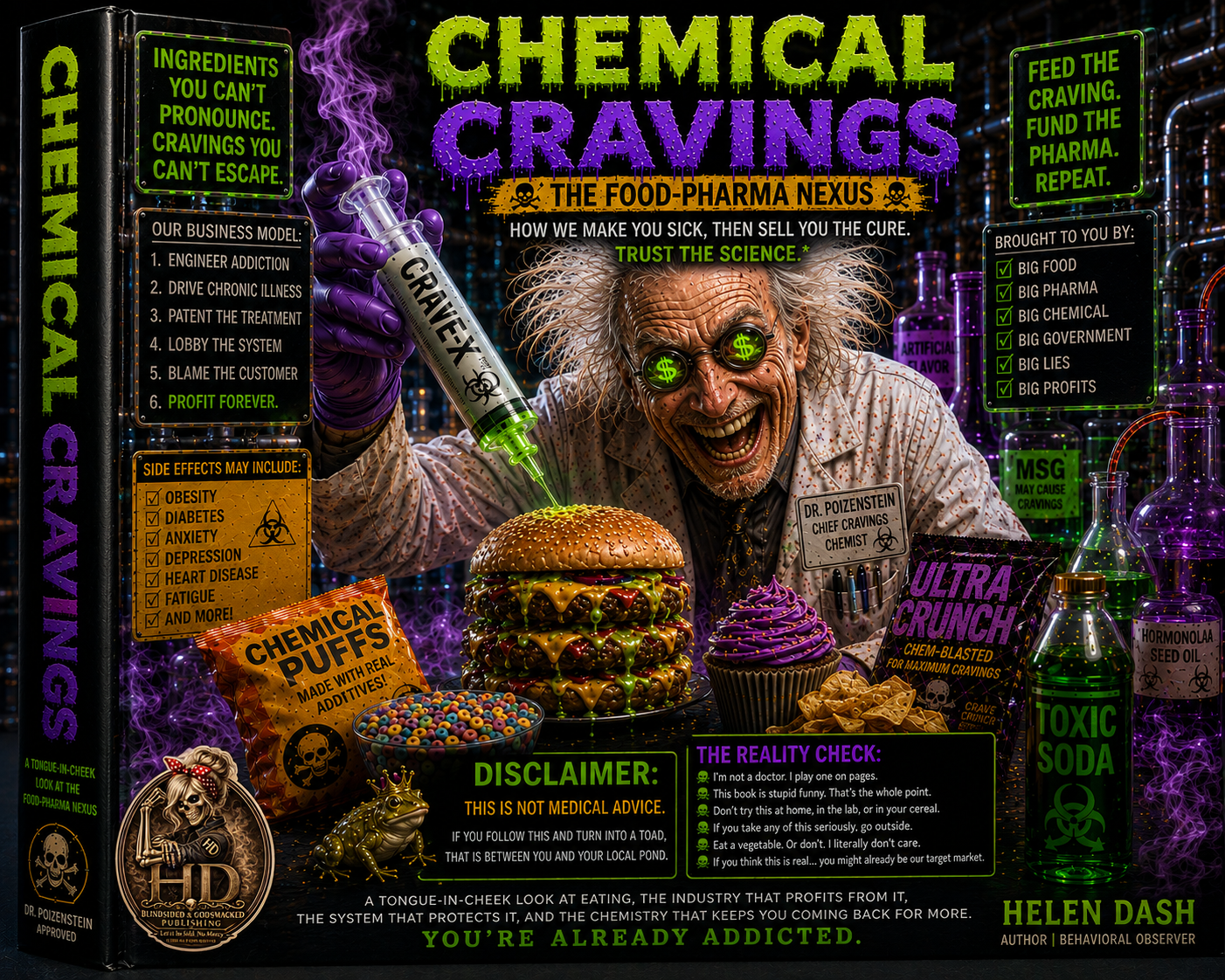 Chemical Cravings - coffee table book - Hard Cover