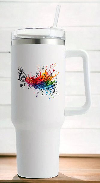 Music with Exploding Colors (Image Only)