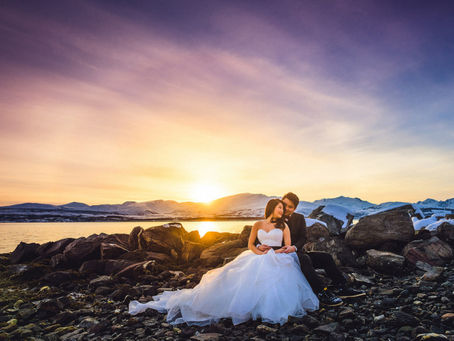Norsk natur – Fotografere bryllupsbilder med vakker natur som bakgrunn