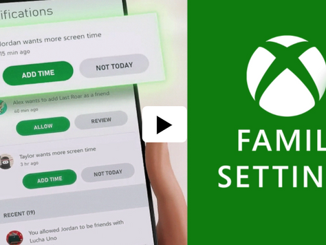 Xbox Family Settings App Available Now on iOS and Android to Help Manage Children’s Gaming