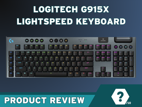 Logitech G915 X LIGHTSPEED Review