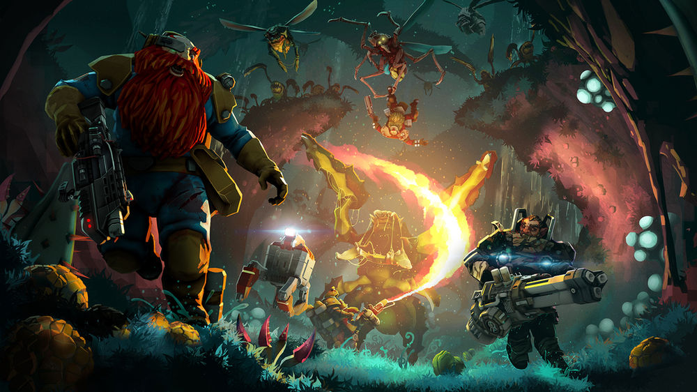 Deep Rock Galactic Full Release Danger, Darkness & Dwarves.