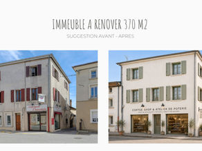 Immeuble à Anneyron — 370 m² à rénover en centre-ville
