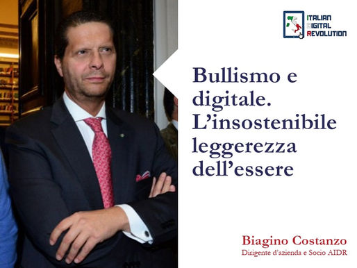 Bullismo e digitale. L’insostenibile leggerezza dell’essere