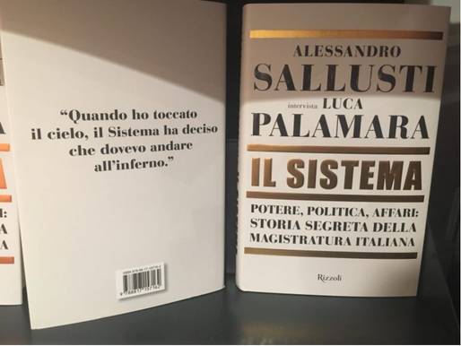 Libri, “Il Sistema” di Palamara ancora in cima alle classifiche dei saggi più venduti