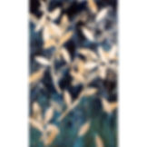 Arbres Sur Fond Bleu