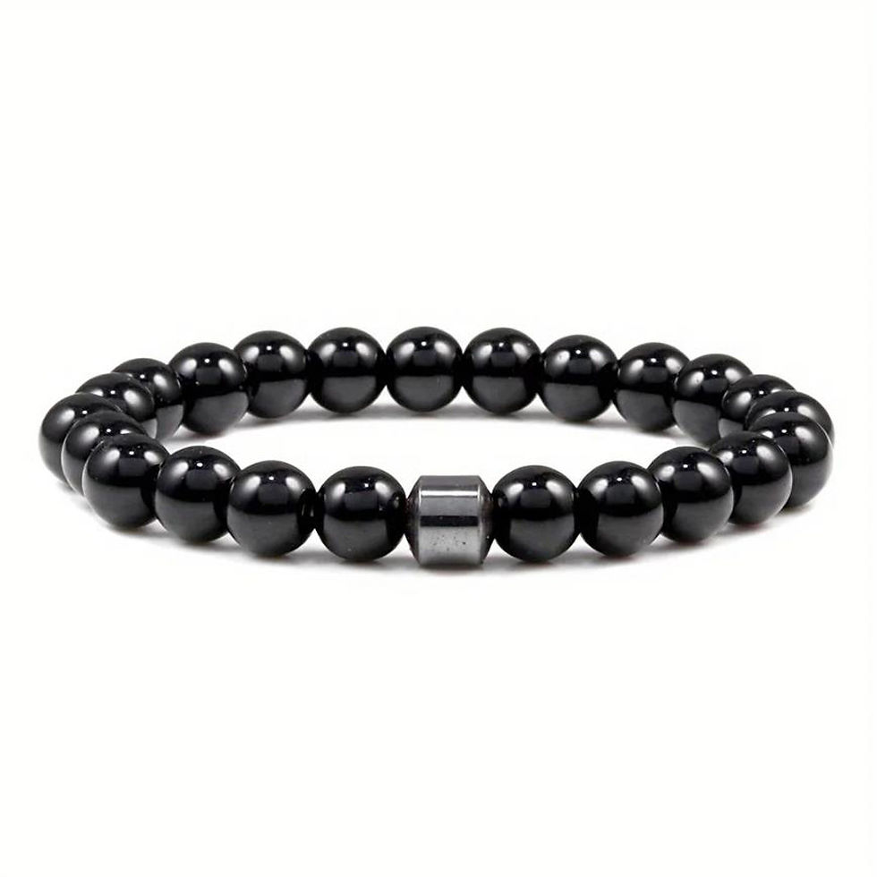 Thumbnail: Terra Stone Natural Bead Bracelet Set