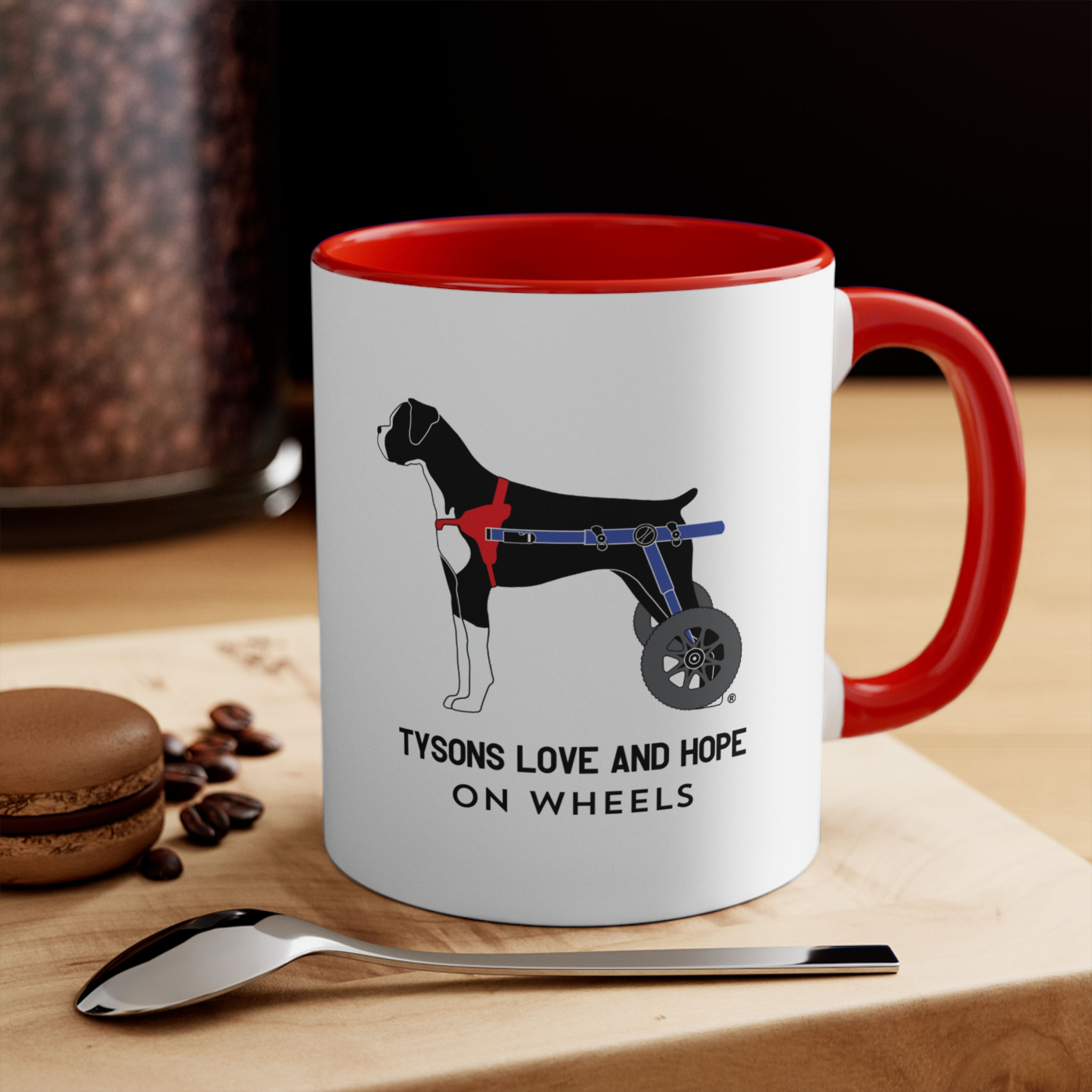 Colorful Accent Mugs, 11oz