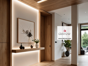 Designing the Perfect Luxury Wooden Home Entrance: A Balance of Minimalism and Welcoming Atmosphere