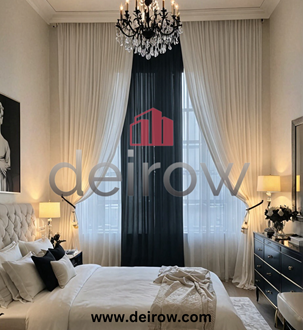 Black and white Bedroom decoration ideas