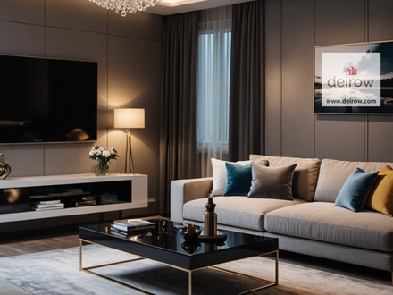 Create the Perfect Grey-Based Living Room with Elegant Warm Lighting