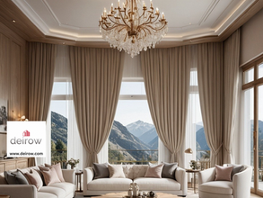 Cozy Vibes and Modern Luxury of a Beige Living Lounge