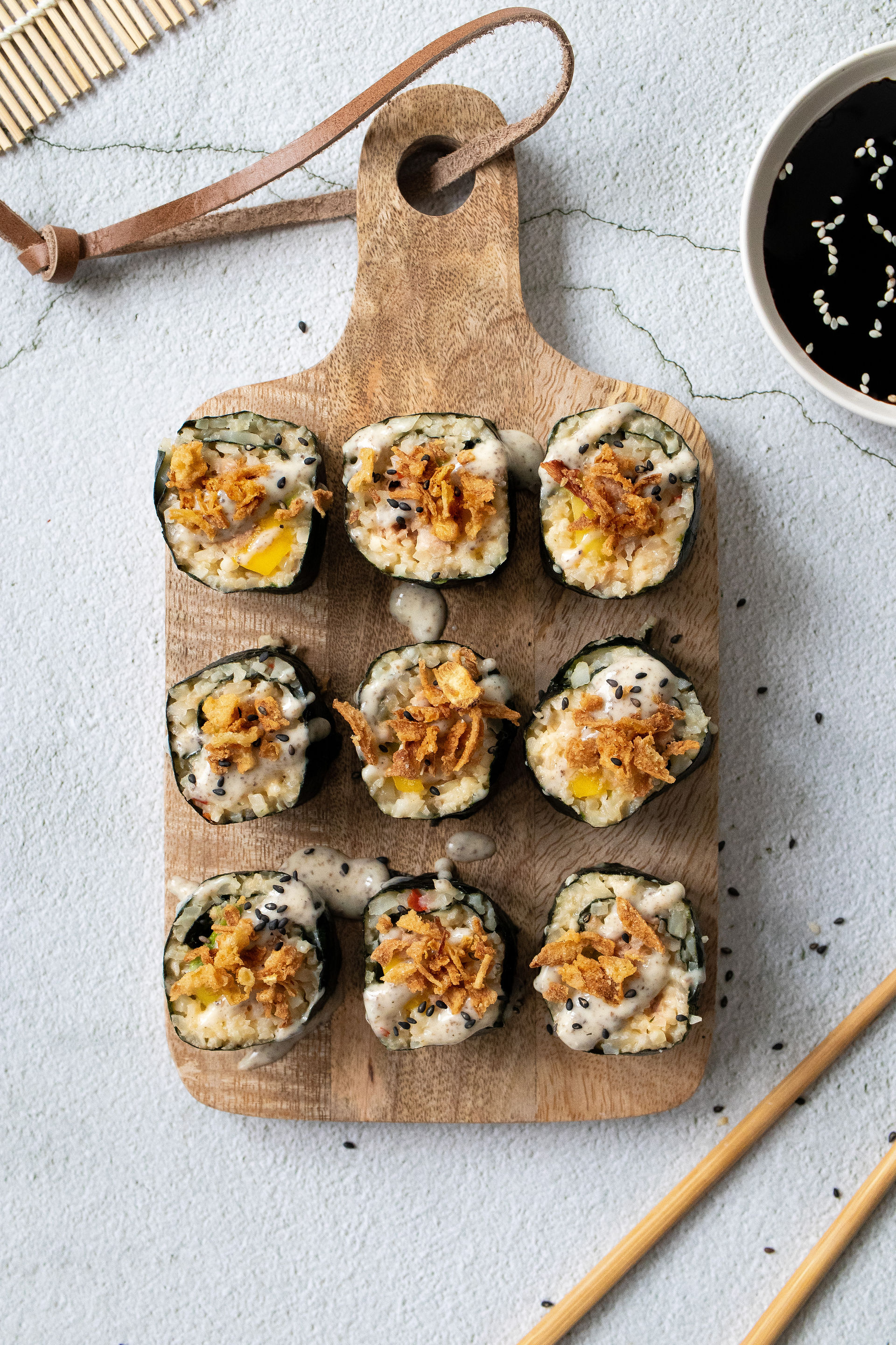 Bloemkool Sushi