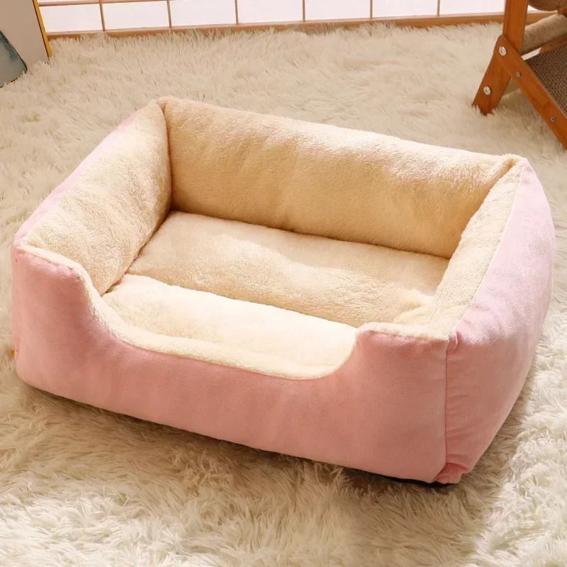 Bed for Cats Pet Products Cushions Kitten Winter Accessories Dog All Houses Supp