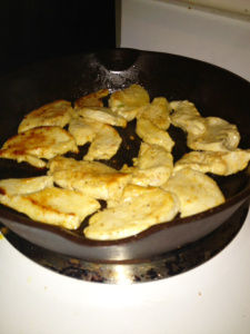 Cajun Chicken with Avocado Cream Sauce