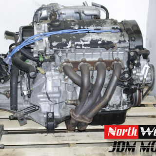 JDM 1988-1991 Honda CRX DOHC ZC Engine OBD0 w/ 6speed LSD