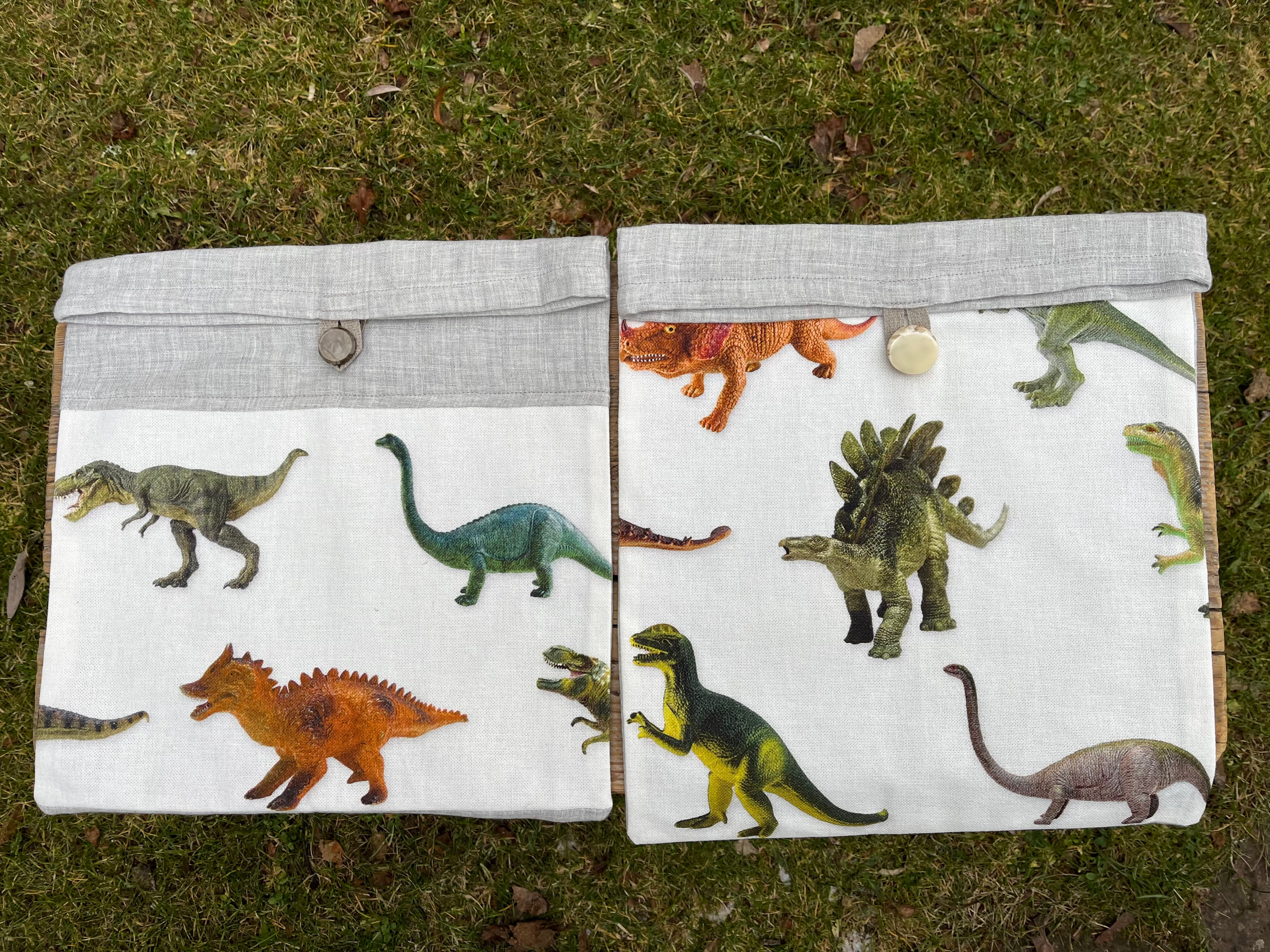 Korduvkasutatavad kinkekotid lastele DINOSAURUS