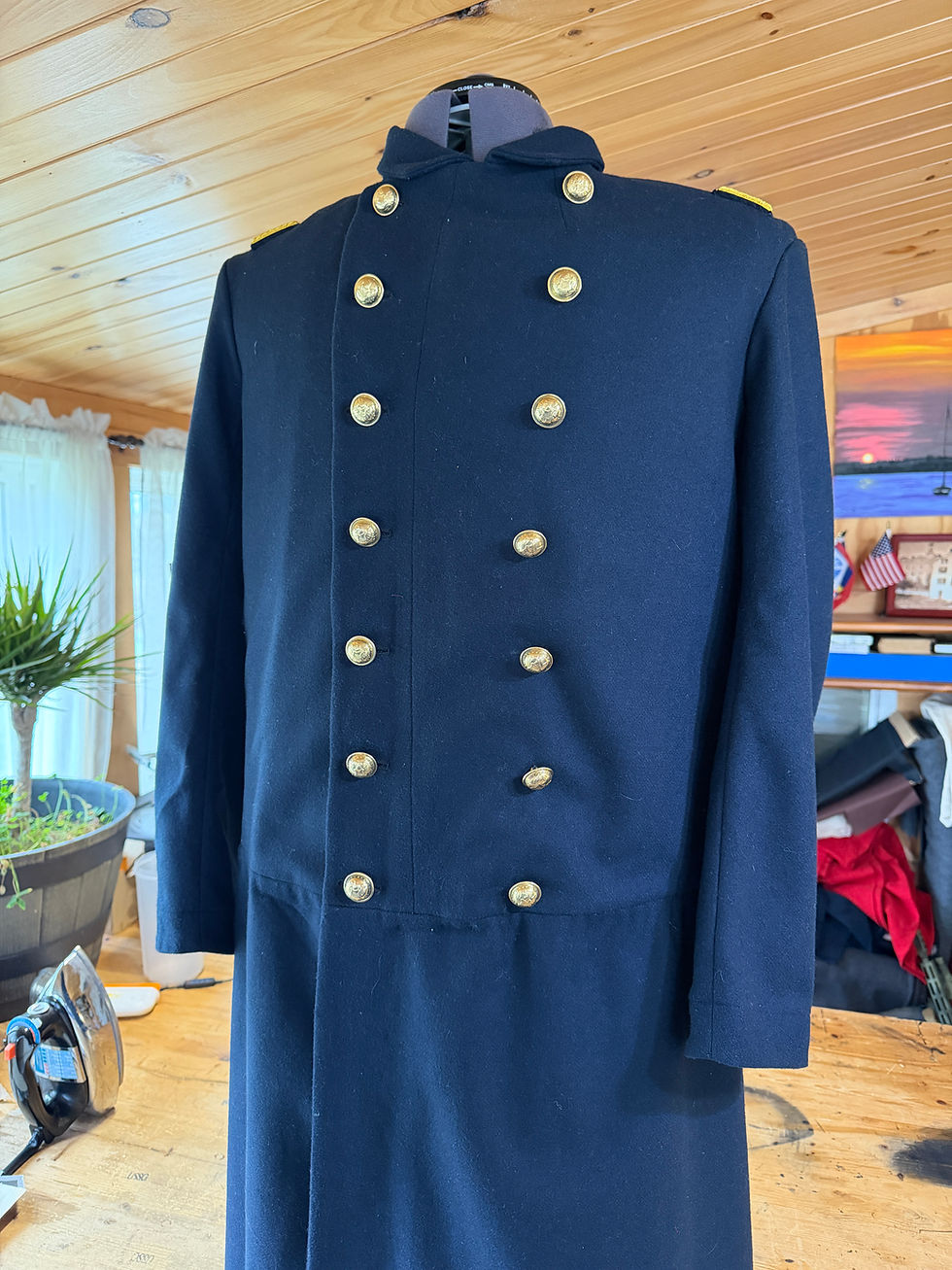 Thumbnail: Like New Size 46 Field Grade Officer's Frock