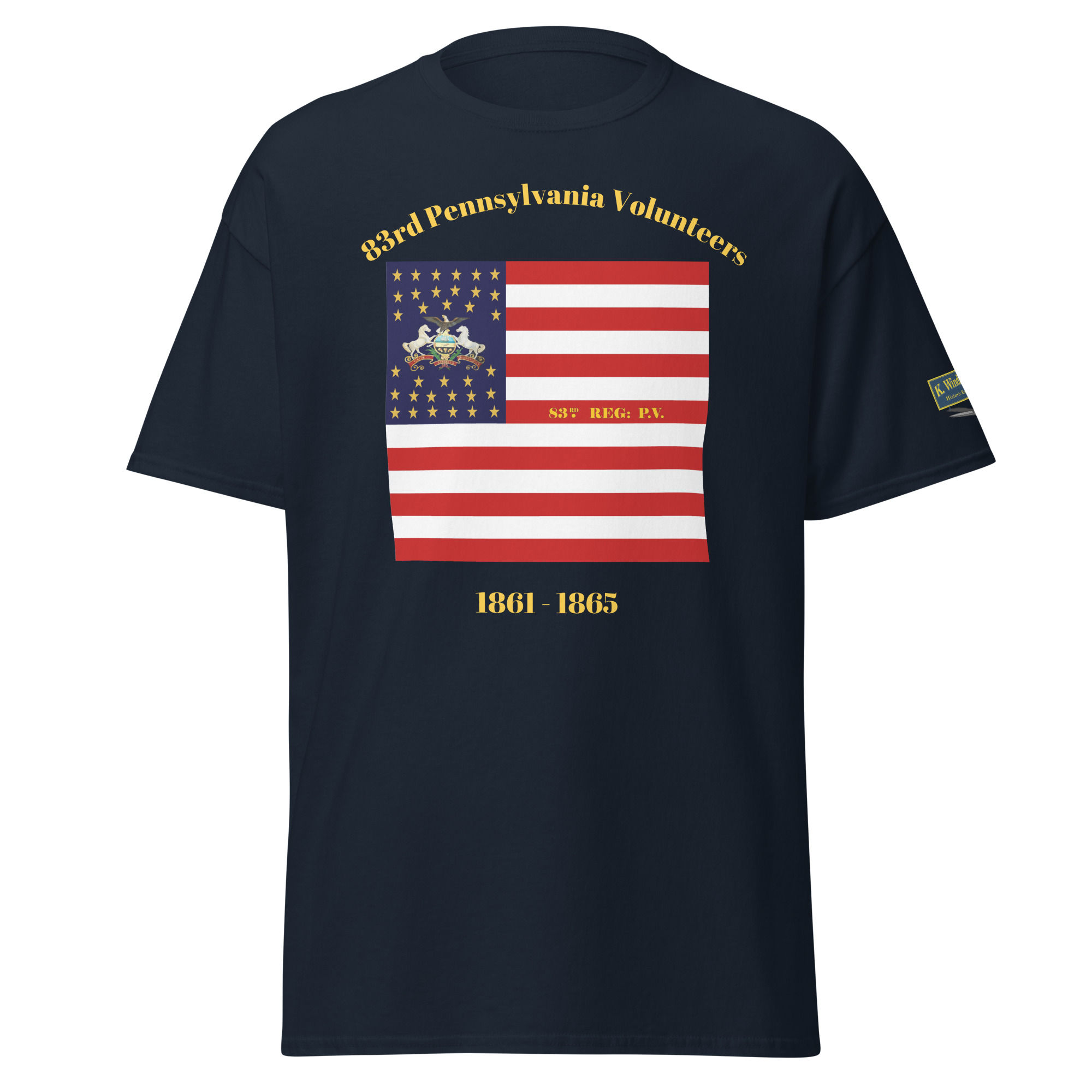 83rd PA Flag T-Shirt