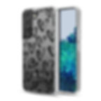 Samsung Galaxy S22, Mood Series Case - Black Hearts