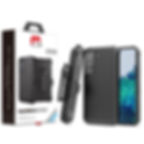 Samsung Galaxy S22, Antimicrobial Maverick Series Case - Black