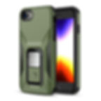iPhone 7/8/SE(2020/2022) - Army Green Rugged Case with Kickstand