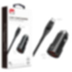 Pro 2-in-1 Car Charger with 6ft Type-C USB Cable - Black