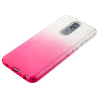 LG K40, Glitter Hybrid Protector - Pink
