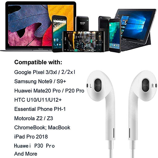 Thumbnail: USB Type-C Digital Audio Earphone - White
