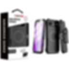 MyBat Pro Maverick Series MagSafe Case w/ Holster and Tempered Glass for Apple iPhone Air - Black
