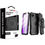 Thumbnail: MyBat Pro Maverick Series MagSafe Case w/ Holster and Tempered Glass for Apple iPhone Air - Black