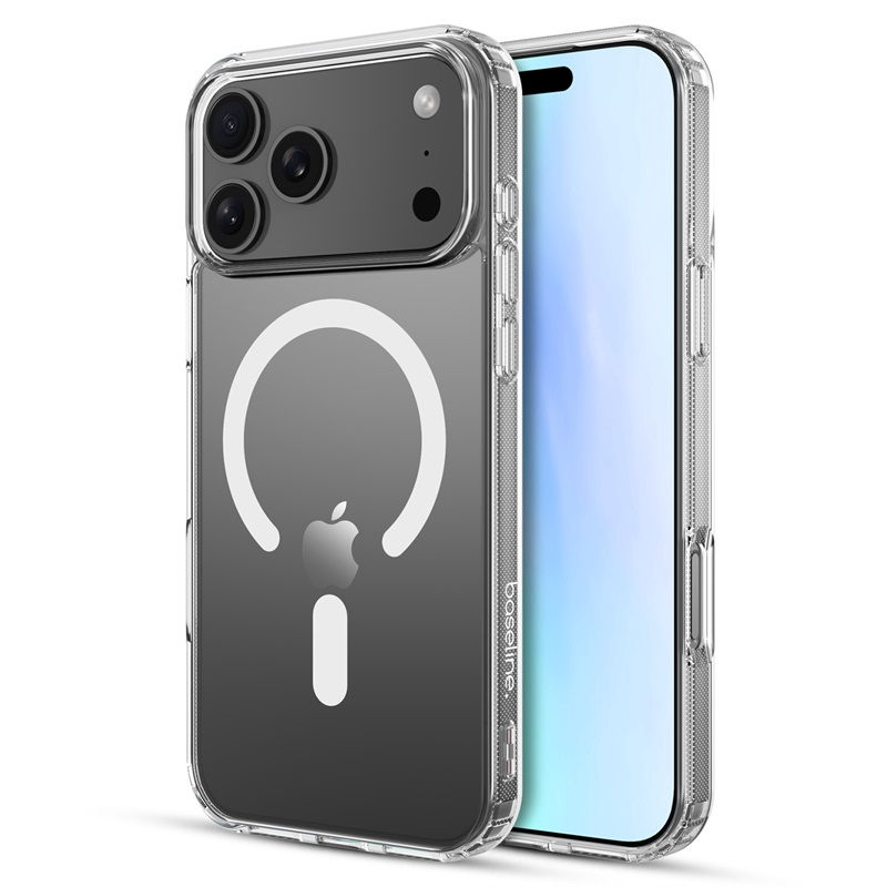 baseline Clear Series w/ MagSafe Case for Apple iPhone 17 Pro Max - Transparent Clear