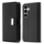 SYB Wallet Folio Case for Samsung Galaxy S24 Plus - Black / Black