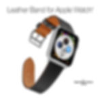 NazTech Leather Band for Apple Watch (38/40mm) - Black