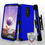 Thumbnail: LG Stylo 5, TUFF Hybrid Protector Case Combo - Dark Blue / Black